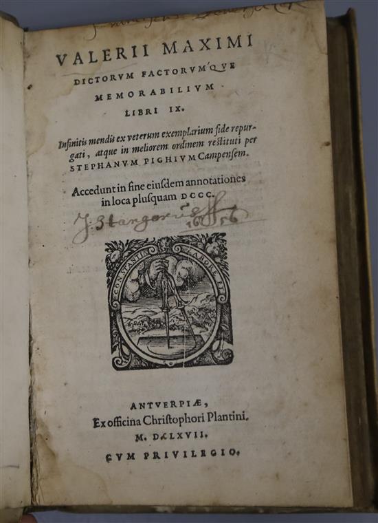 Somner, William, A Treatise of the Roman Ports and Forts in Kent...Oxford, Printed at the Theater, 1693 and three other vols,
